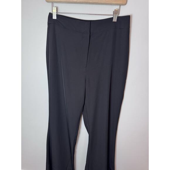 Tuckernuck Black High Waisted Flared Pants Sz M NEW - Picture 2 of 12